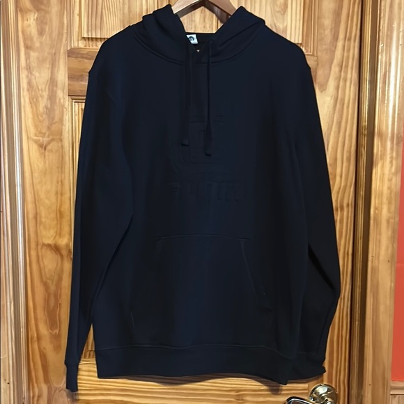 Men's Black CLAM Hoodie - Picture 1 of 5